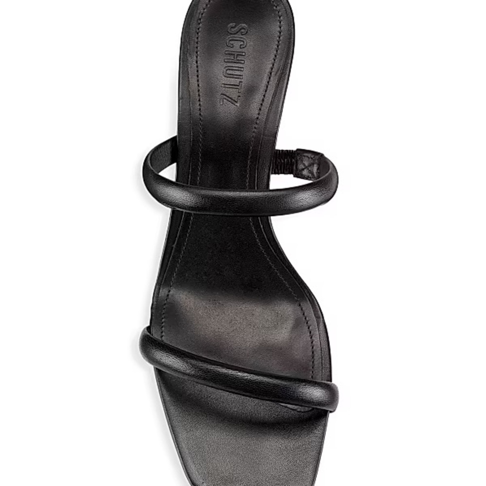 SCHUTZ Black Strappy Women's Sandals